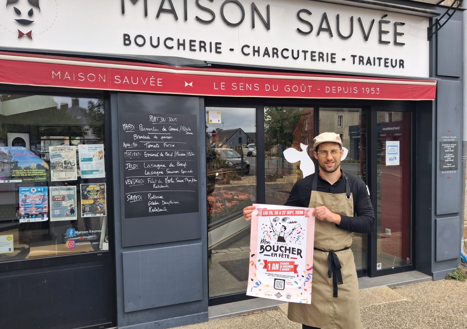 Boucherie Maison Sauvée Mon Artisan Boucher en Fête