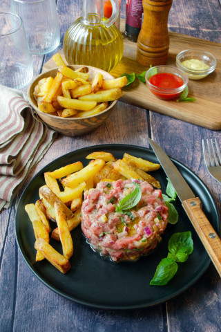 Tartare de bœuf de la Maison Sauvée 